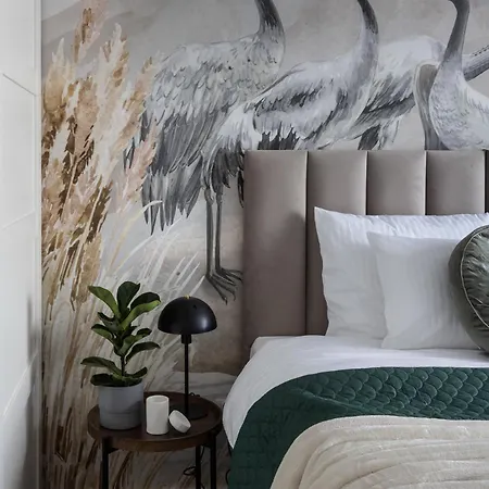 Apartment New #madalinskiego57 - Center, New Bulding, 2 Bedrooms, 2x Double Beds And A Fold-out Sofa, Separate Kitchen, Air Conditioning, Balcony, Underground Parking, Self Check In 24h, Internet, Netflix, Coffee Machine, Washing Machine,1 Km To The Railw Wroclaw